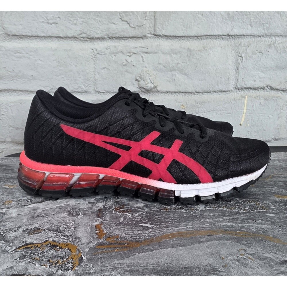 Asics Womens Size 9 Running Gel Quantum 180 4 1022A098 Pink Black Shoes
